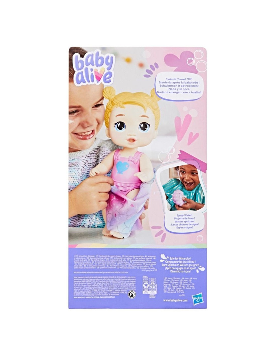 Baby Alive Mermaid Splash Harper Doll - Blonde Hair