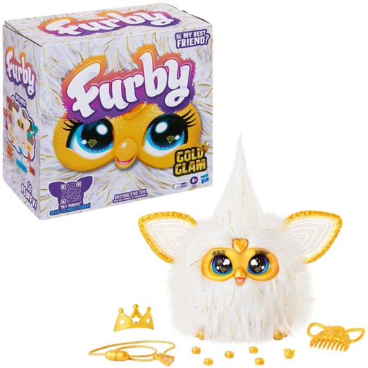 Furby Gold Glam Edition Interactive Plush