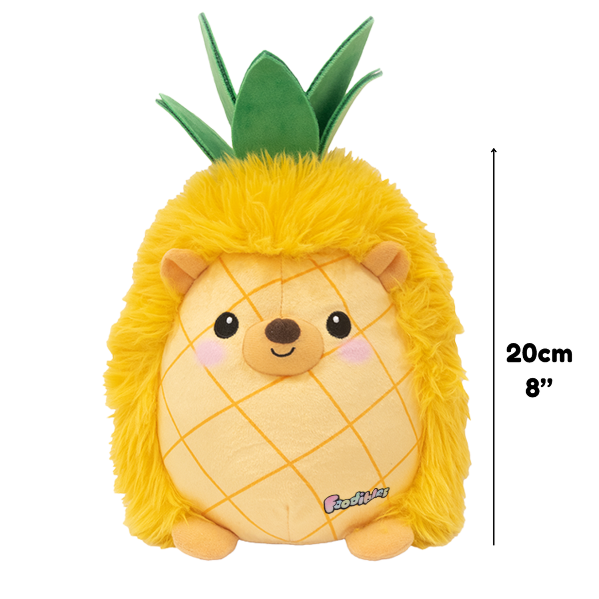 FOODIBLES LARGE SCENTED PLUSHIES - PINEAPPLE HEDGEHOG
