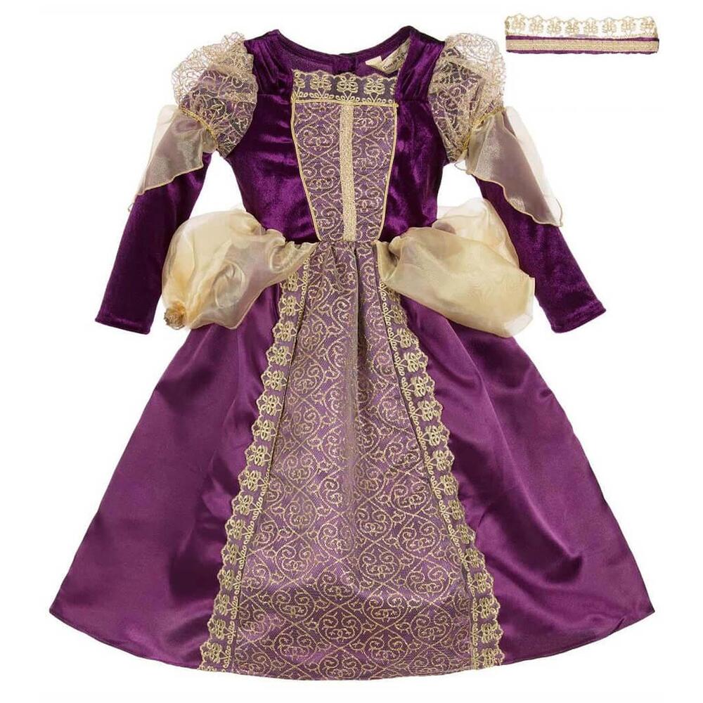 Amscan - Child Amethyst Queen With Headband Costume 6-8 Years
