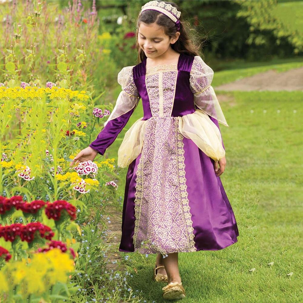Amscan - Child Amethyst Queen With Headband Costume 6-8 Years