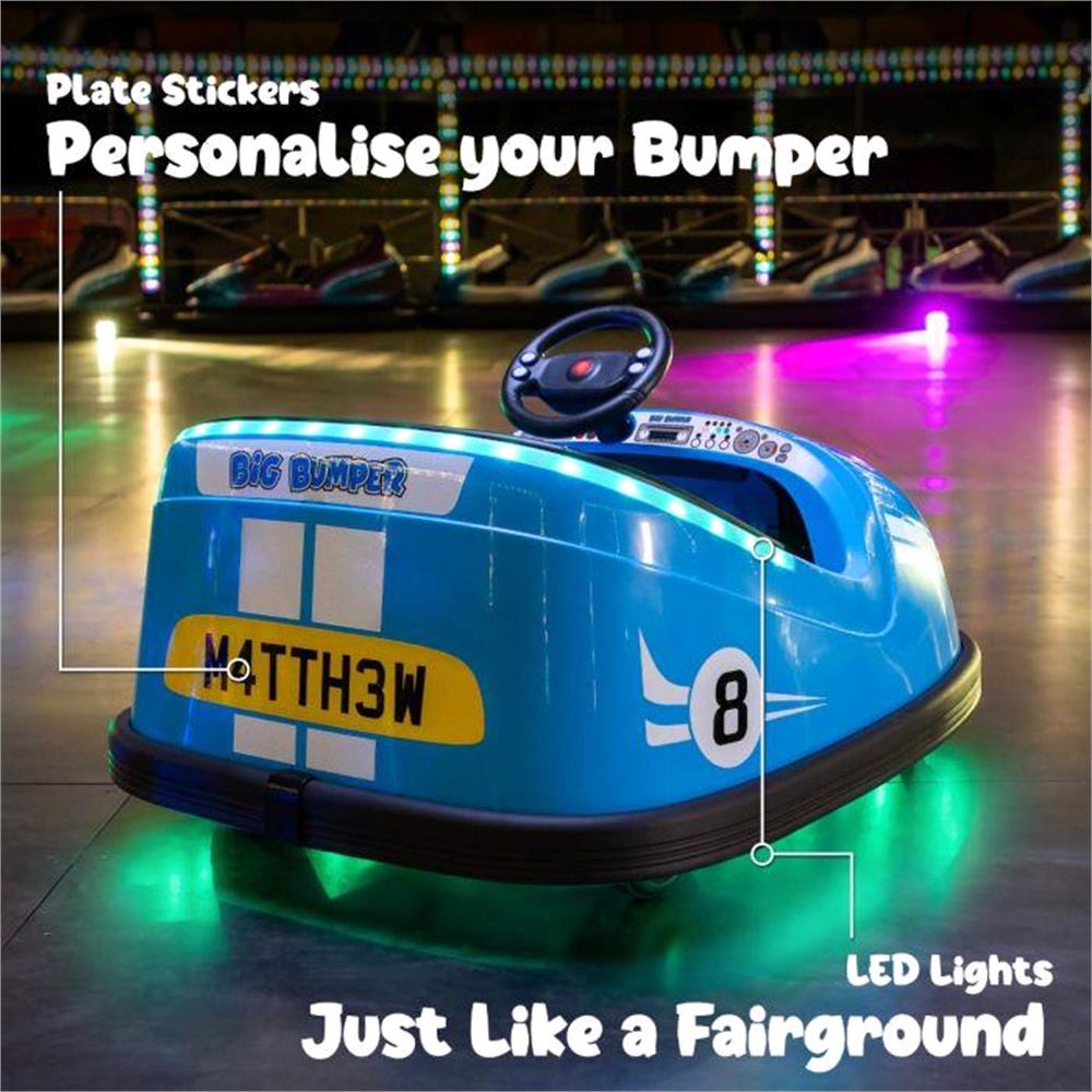 Xootz 12V Bumper Buddies - 2 seaters Brown box with poster