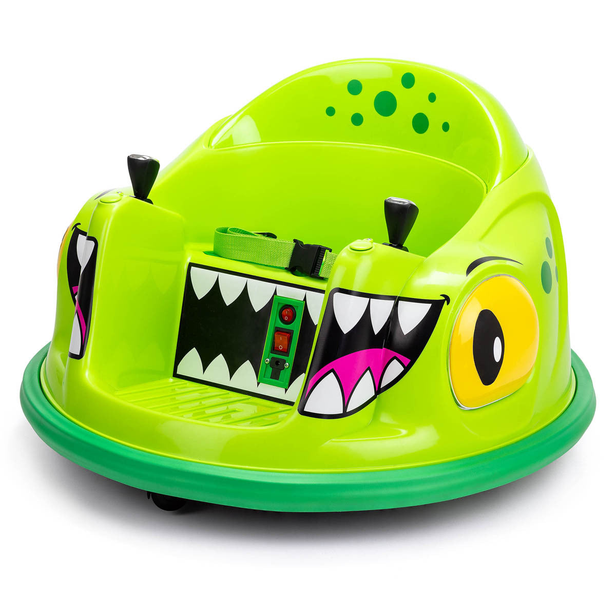 Xootz Bumper Car - Dinosaur Brown box with poster