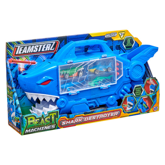 Teamsterz Beast Machines Shark Destroyer (w/ 4 Cars)