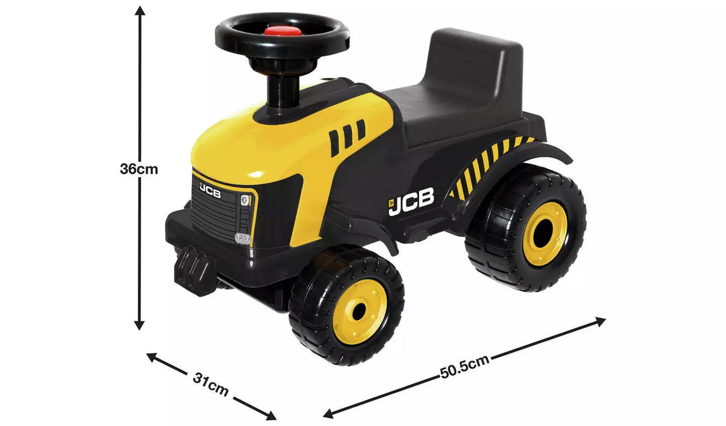 JCB Fastrac Ride-On Tractor with Trailer