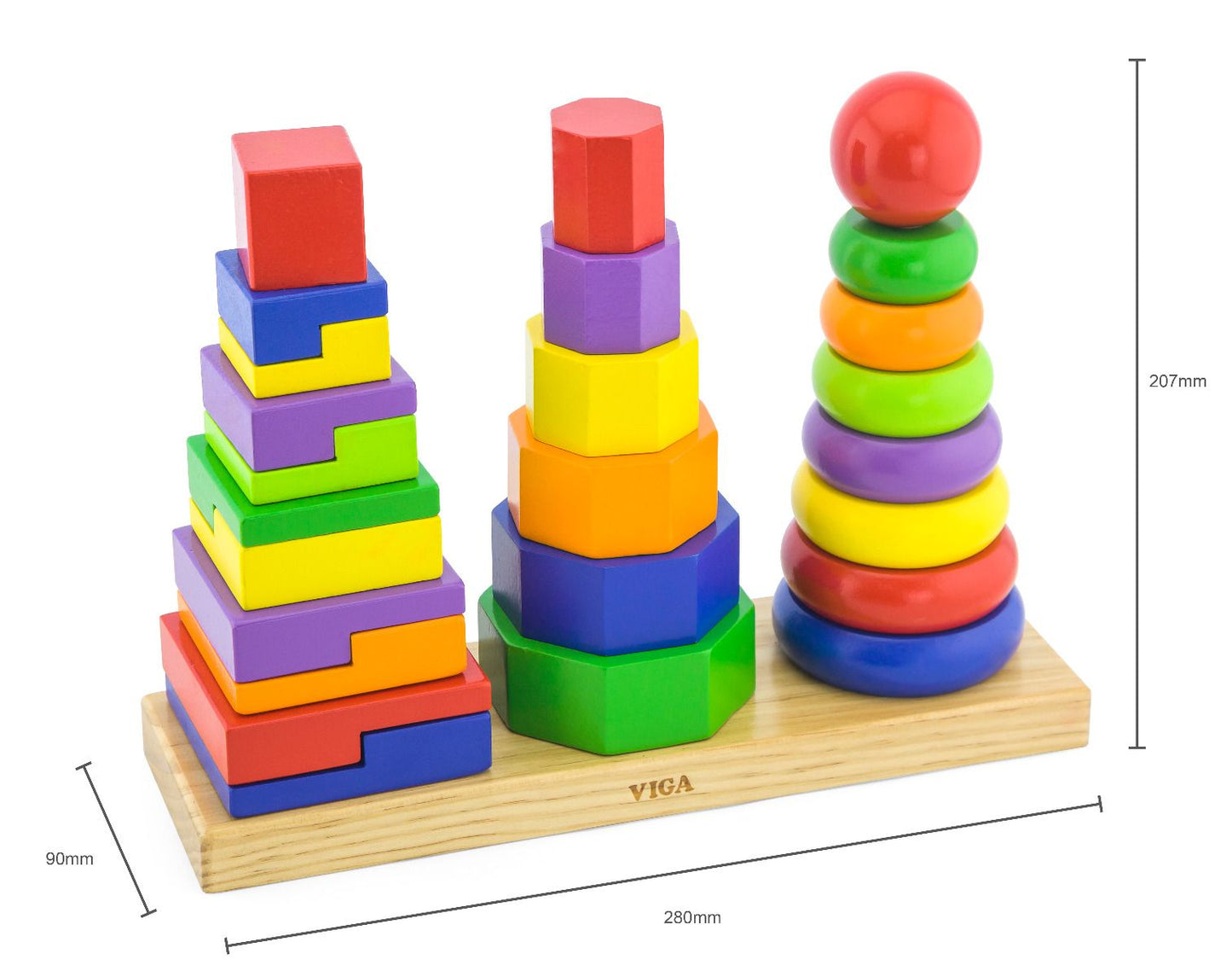 Viga - Geometric Stacker