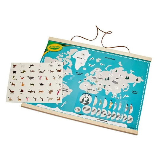 Crayola - Animal World Map