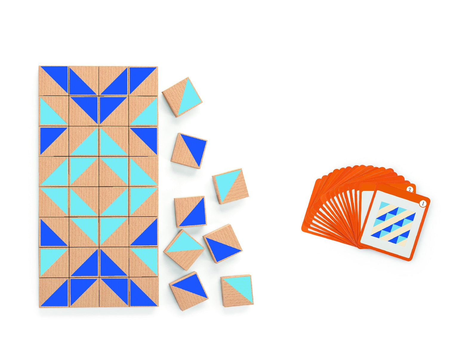Viga - Magnetic Visual Block, 40 Pieces Set
