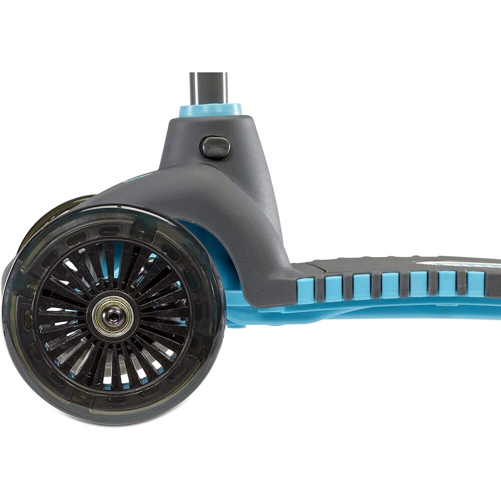 Little Tikes - Lean To Turn Scooter With Lights - Teal & Grey