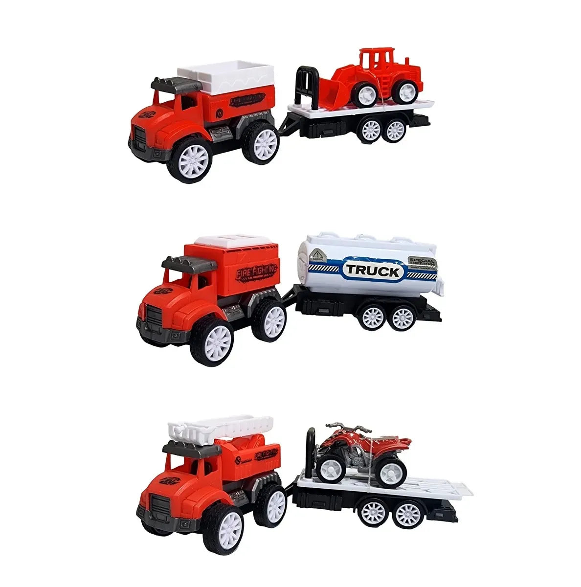 Fire Truck Set Red