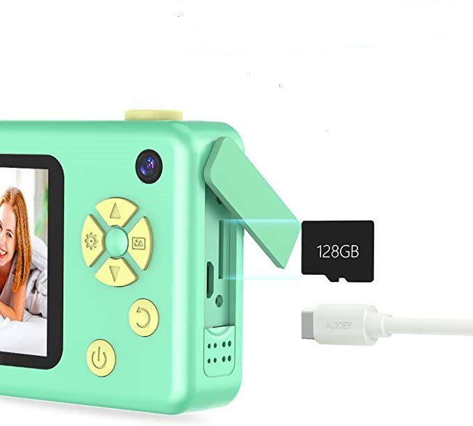 Spturn - Children's 8K Digital Camera- Green