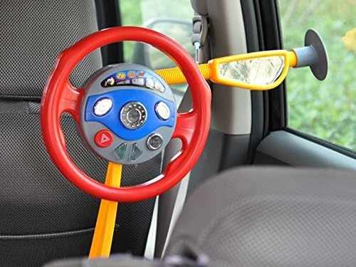 Electronic Backseat Steering Wheel