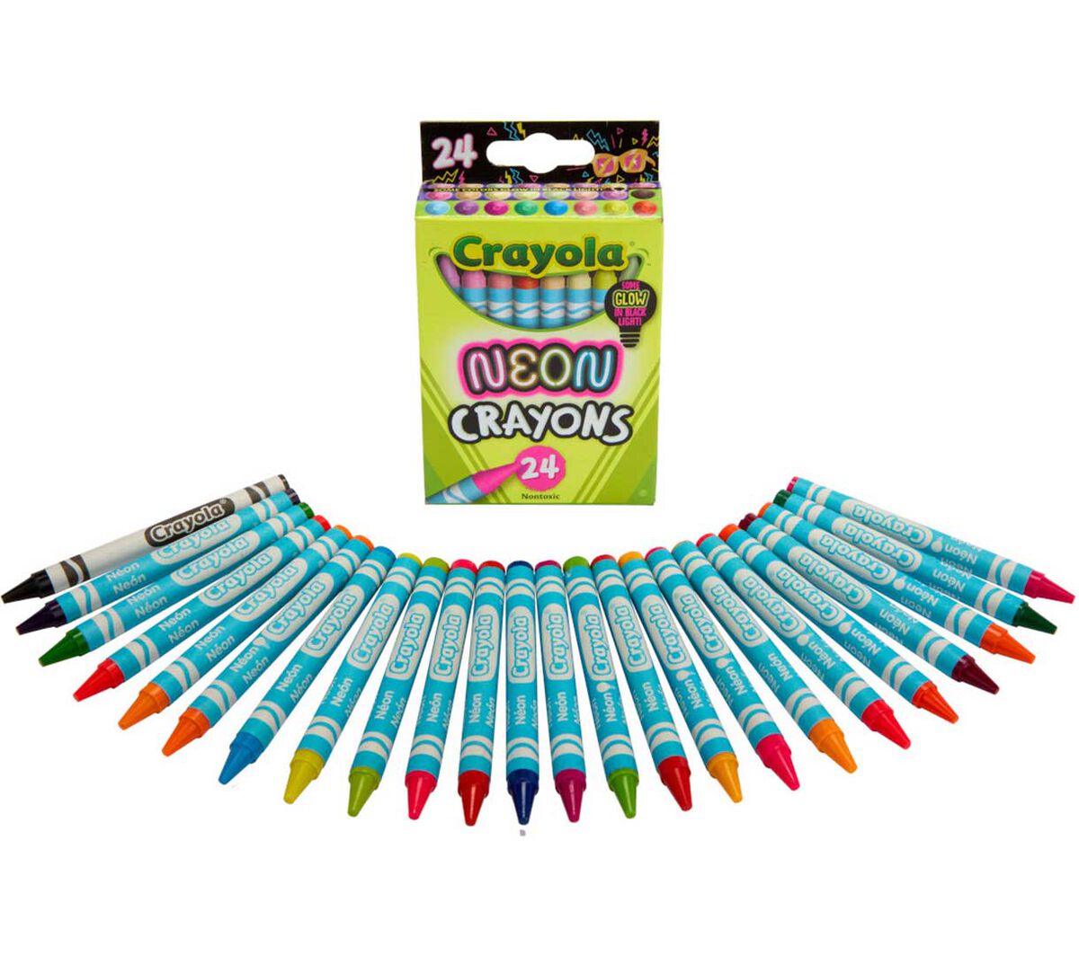 24CT NEON CRAYON