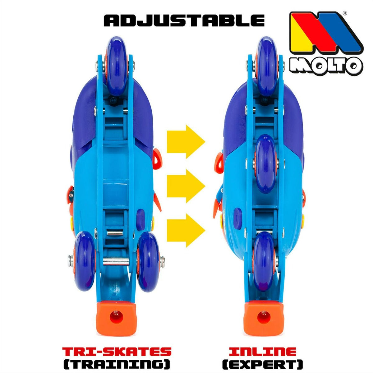 Molto - Triskate Skate Shoe ,3 In 1