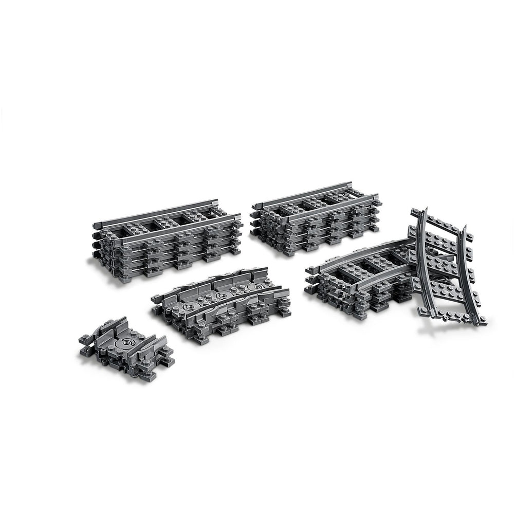 Lego City Trains Tracks - 20 Pcs - Model 60205