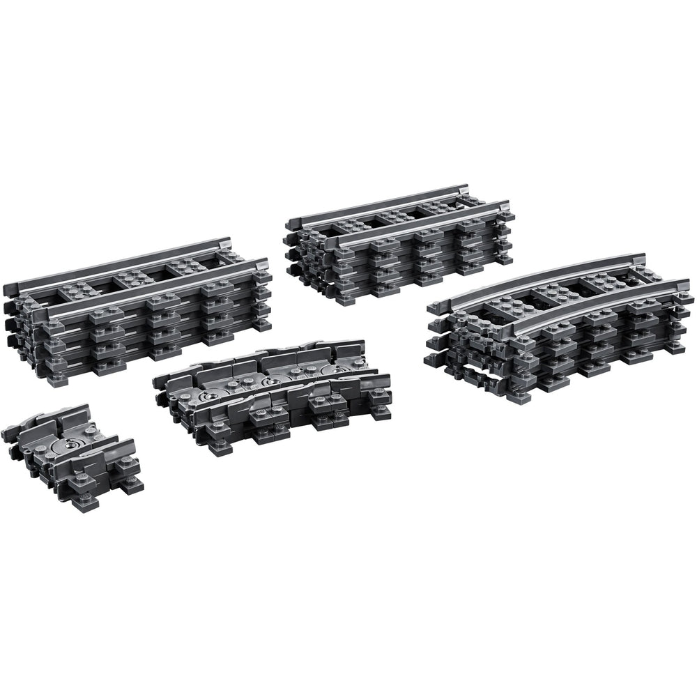 Lego City Trains Tracks - 20 Pcs - Model 60205
