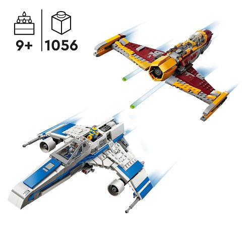 LEGO 75364 New Republic E-wing VS Shin Hati's Starfighter