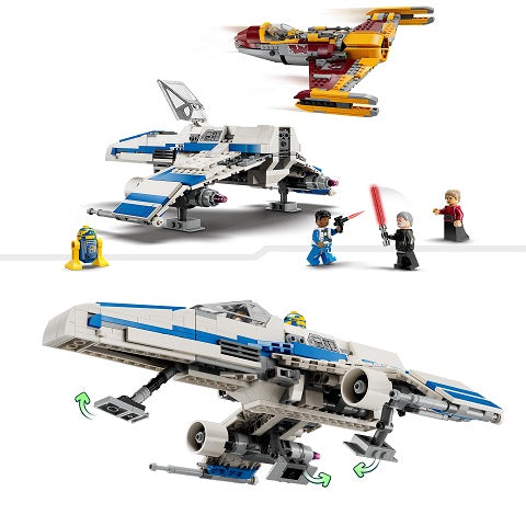 LEGO 75364 New Republic E-wing VS Shin Hati's Starfighter