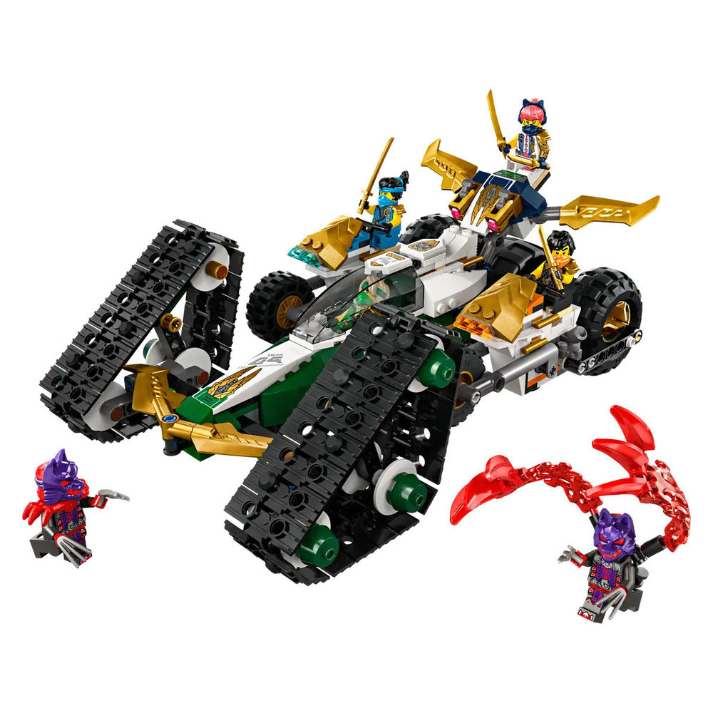 Lego - Ninja Team Combo Vehicle - 576 Pcs - 71820
