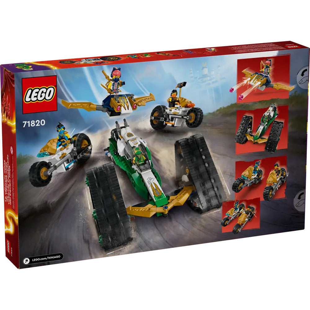 Lego - Ninja Team Combo Vehicle - 576 Pcs - 71820