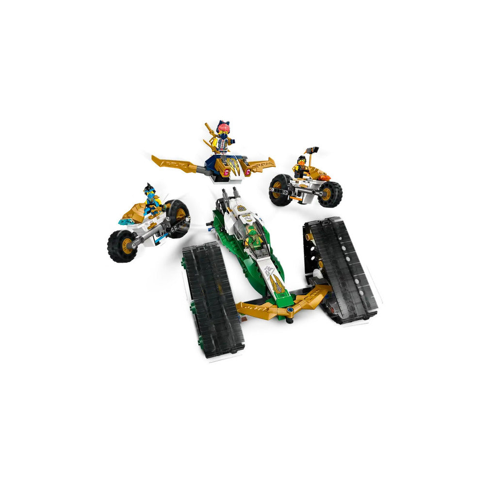 Lego - Ninja Team Combo Vehicle - 576 Pcs - 71820