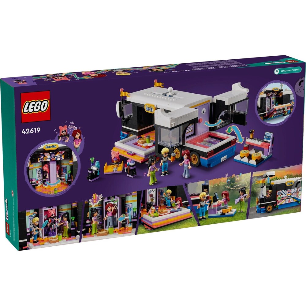 Lego Friends Pop Star Music Tour Bus