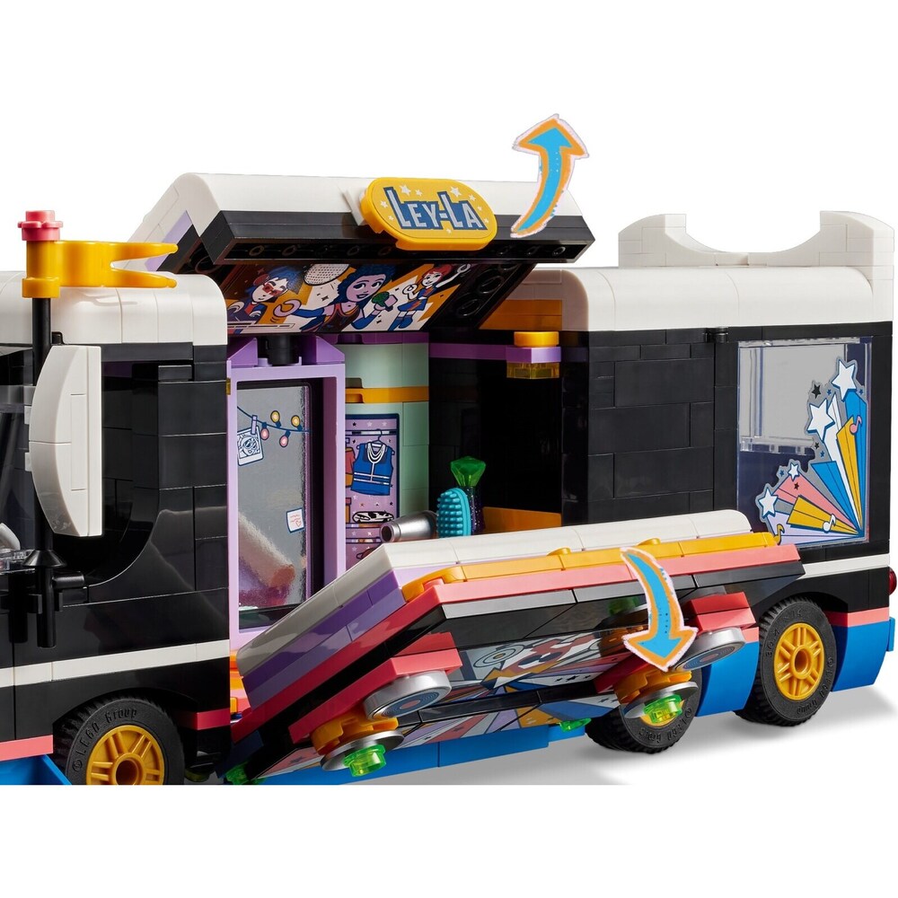 Lego Friends Pop Star Music Tour Bus