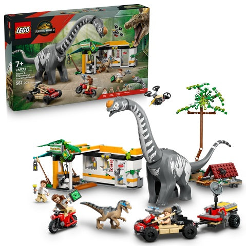 LEGO 76973 Raptor & Titanosaurus Tracking Mission