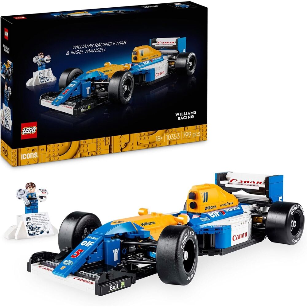 Lego - 10353 Williams Racing Fw14B And Nigel Mansell