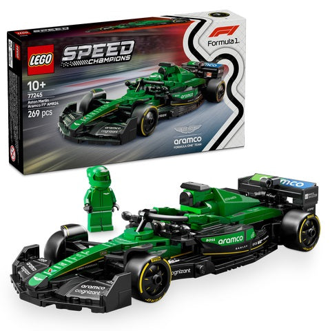 ليغو 77245 أستون مارتن F1 – بناء وسباقات فورمولا 1