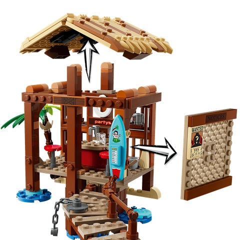 LEGO Windmill Village Hut Building Set (75636) – 299 Pieces