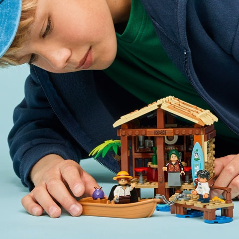 LEGO Windmill Village Hut Building Set (75636) – 299 Pieces
