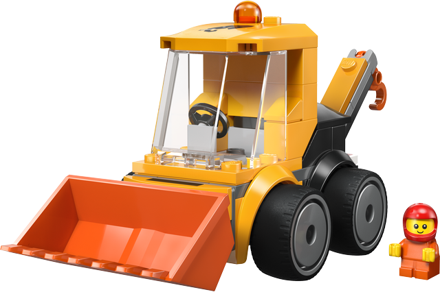 LEGO City Rides – Construction Loader (60483)