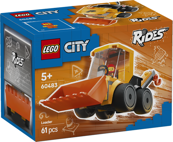 LEGO City Rides – Construction Loader (60483)