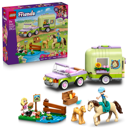 LEGO 42695 Horse and Baby Foal Trailer