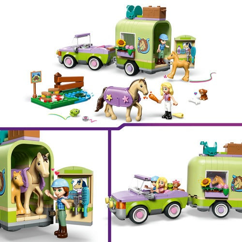 LEGO 42695 Horse and Baby Foal Trailer