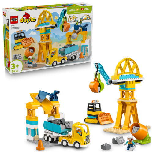 LEGO DUPLO 3-in-1 Construction Site (10476)