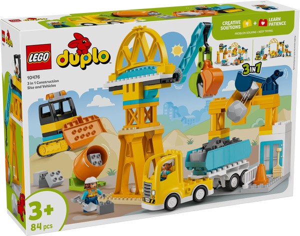 LEGO DUPLO 3-in-1 Construction Site (10476)