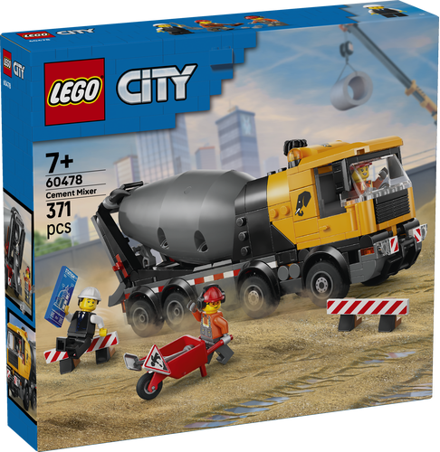 LEGO City Rides – Cement Mixer (60478)