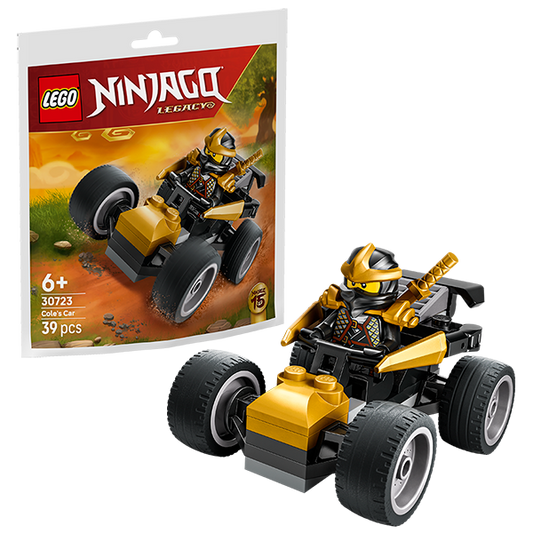 LEGO NINJAGO Legacy Cole's Car Building Set (30723) – 39 Pieces