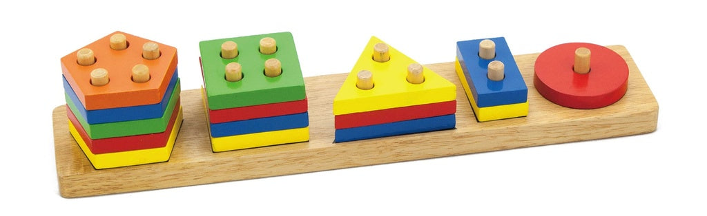 Viga - Geometric Block Sorter Set