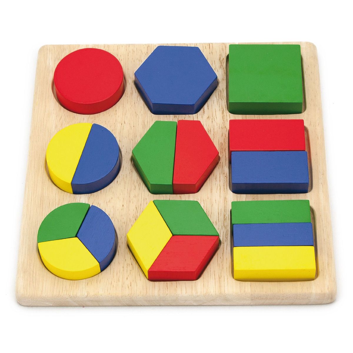 Viga - Shape Block Puzzle Set