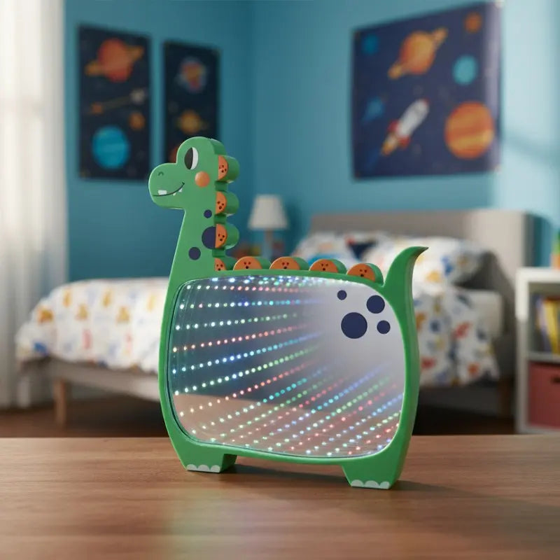Space-time tunnel light-dinosaur