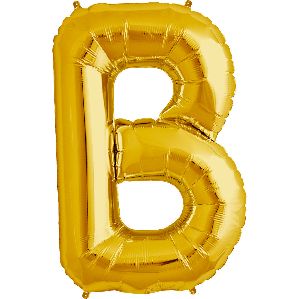 Balloon - Gold - Letter B