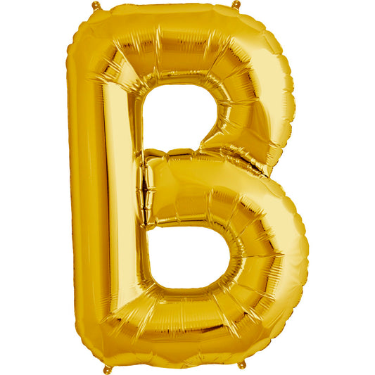 Balloon - Gold - Letter B