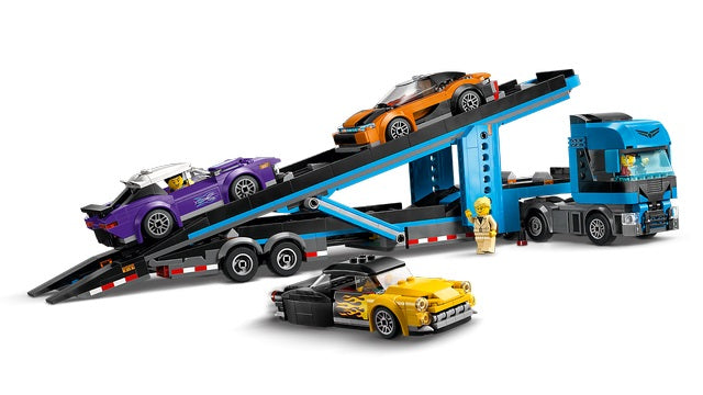 Lego - 60408 Car Transporter Truck with Sports Cars