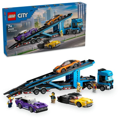 Lego - 60408 Car Transporter Truck with Sports Cars