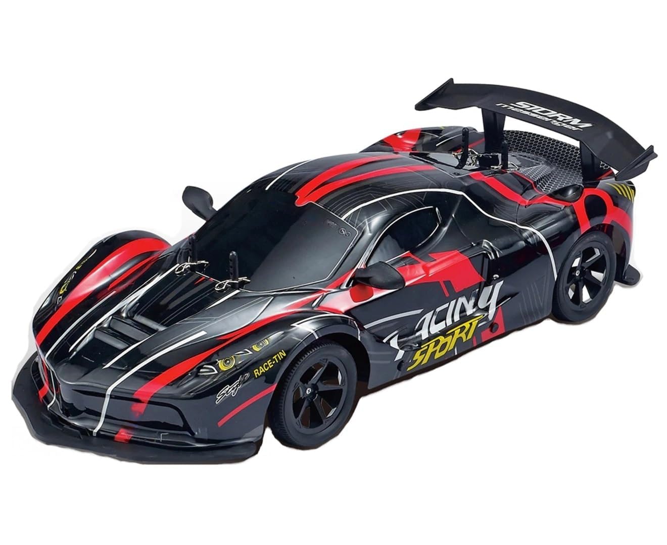 CRAZED 110 RADIO REMOTE CONTROL CAR - Red