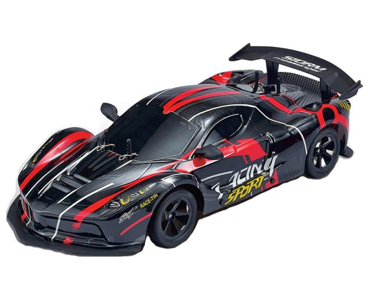 CRAZED 110 RADIO REMOTE CONTROL CAR - Red