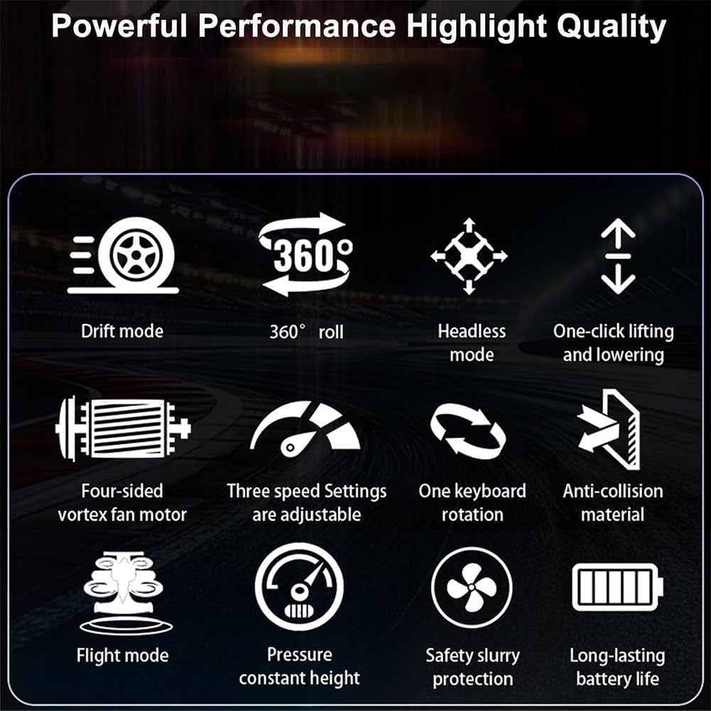 2-in-1 Land & Air RC Drone